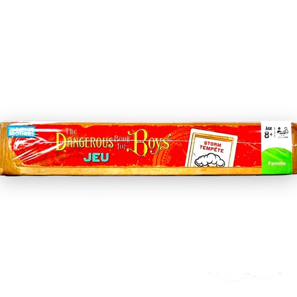 🆕 THE DANGEROUS BOOK FOR BOYS ~ BOARD GAME VERSION ~ ENGLISH + FRENCH EDITION - Picture 5 of 6